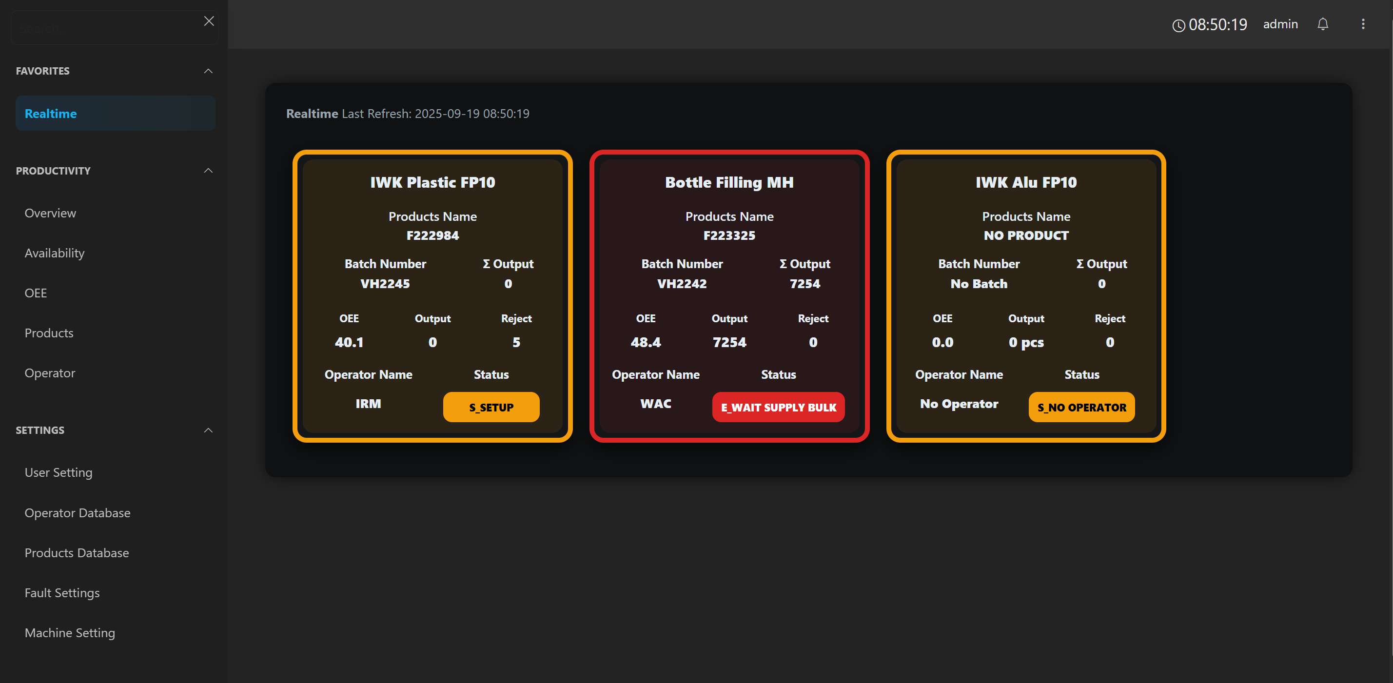 OEE Analytics screenshot 4-2